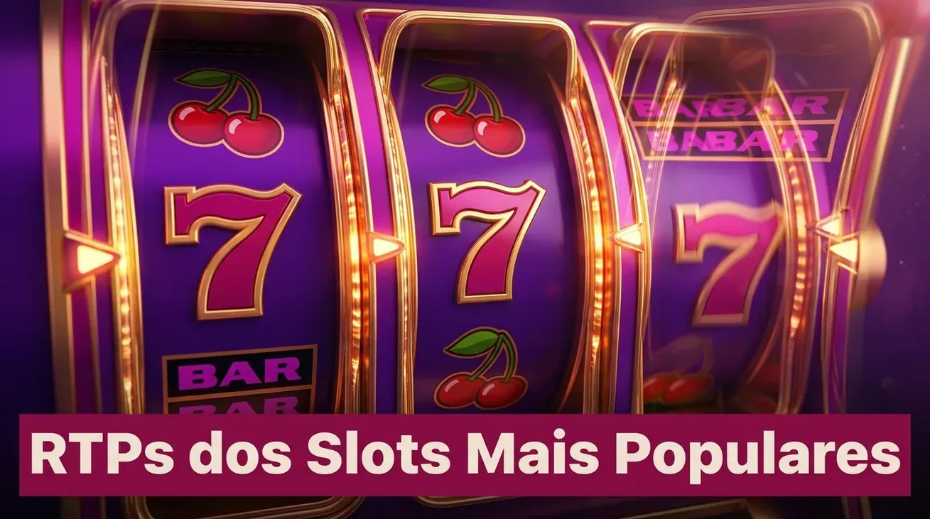 Símbolos de slots populares em rolos giratórios destacando RTPs.